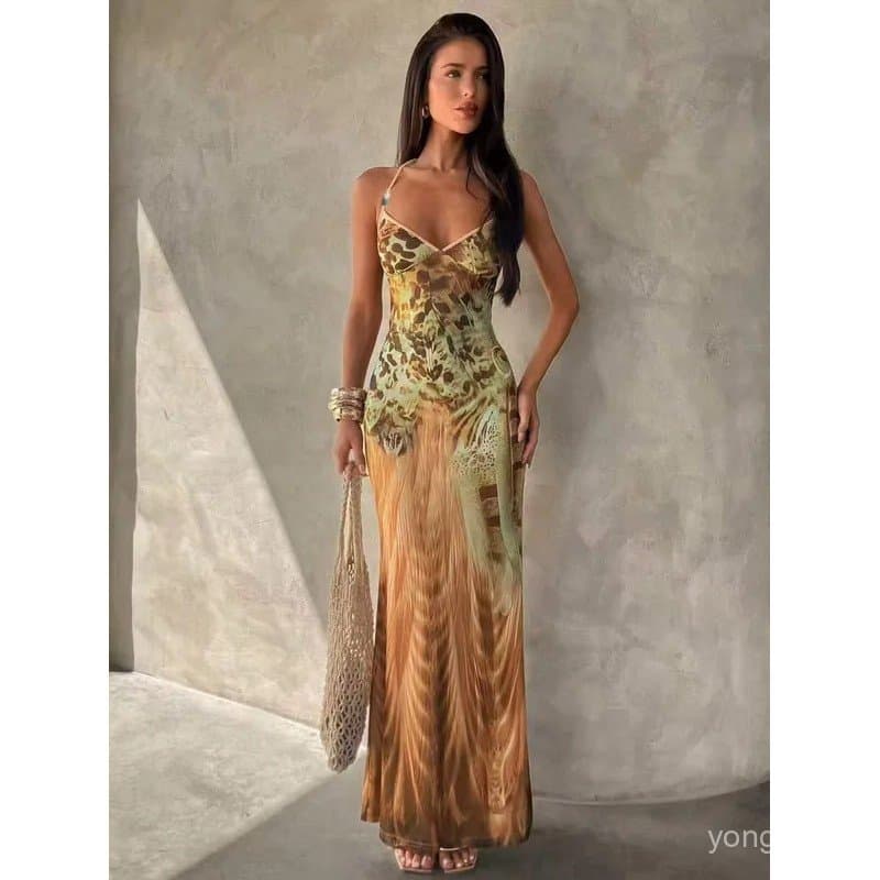 Vestido feminino, vestido de alcinha moderno para meninas,verão estilo ousado,