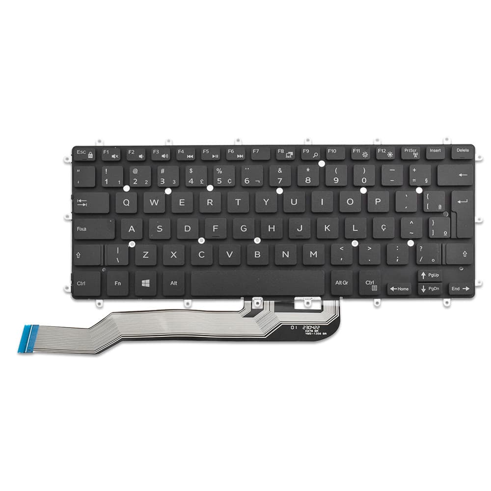 Teclado para Notebook Dell Inspiron 3481 Sem Iluminação