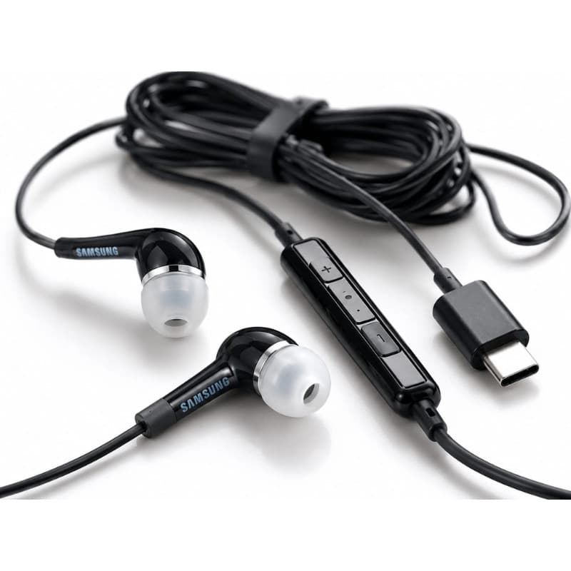 Fone de Ouvido Samsung Tipo C Original In-Ear com Microfone e Borrachinha USB-C Compatível Galaxy S Note e Tablet