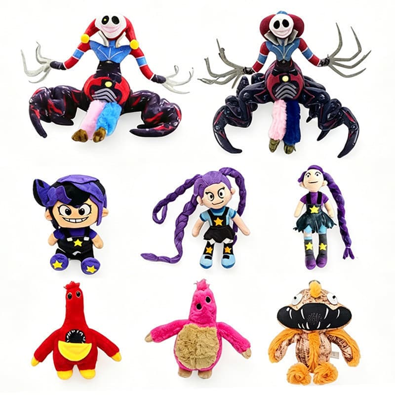 Conjunto de Pelúcias Poppy Playtime Capítulo 5, Protótipo Experimento 1006 Lily Loveblaze Yoda Gribble, REUD NNDB