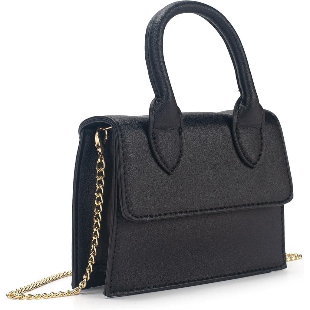 Bolsa pequena, mini bolsa transversal feminina, bolsa pequena com alça superior, bolsa elegante.