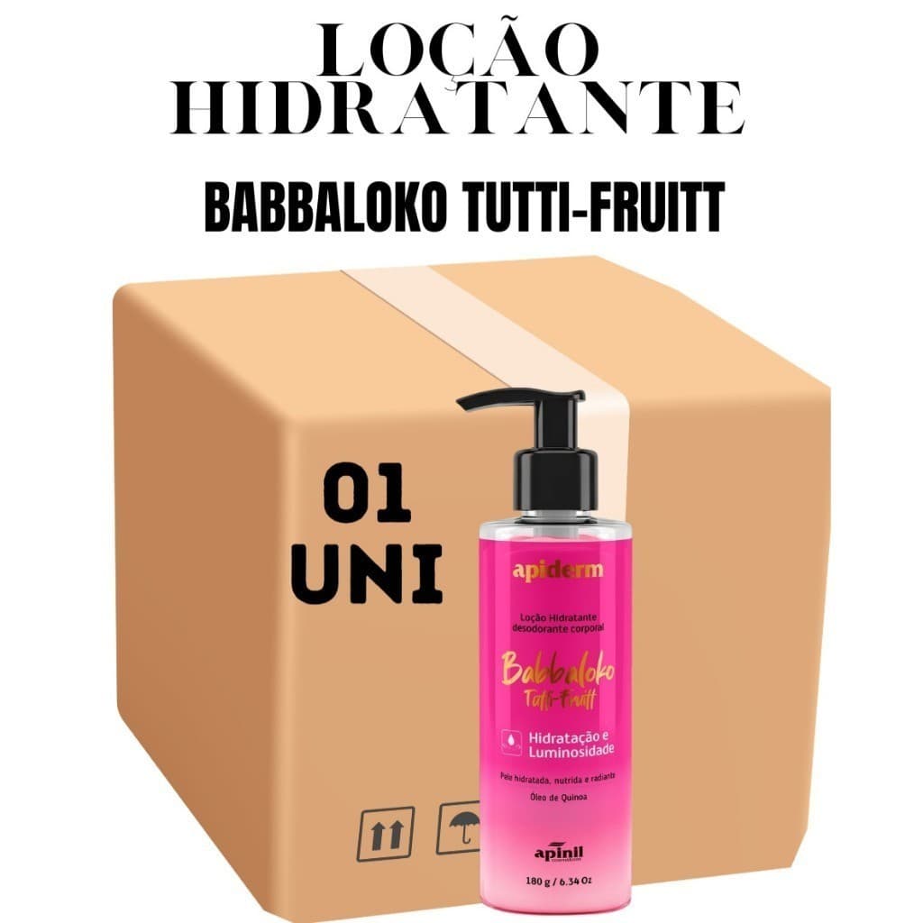 Tutti-Fruitt Loção Hidratante Corporal 180g  Apinil (Campanha)