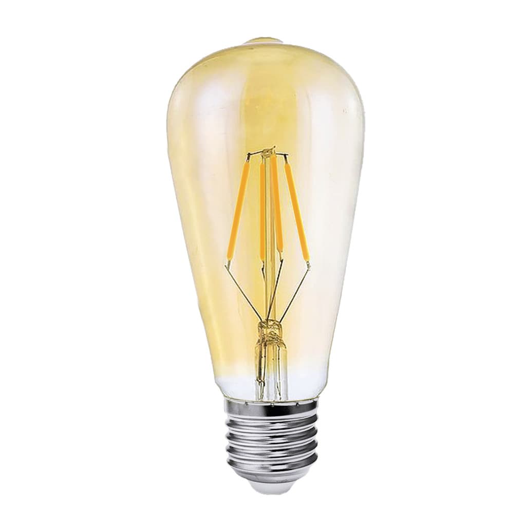 Kit 7 Lâmpadas Filamento Led Decorativa Retrô Vintage St64