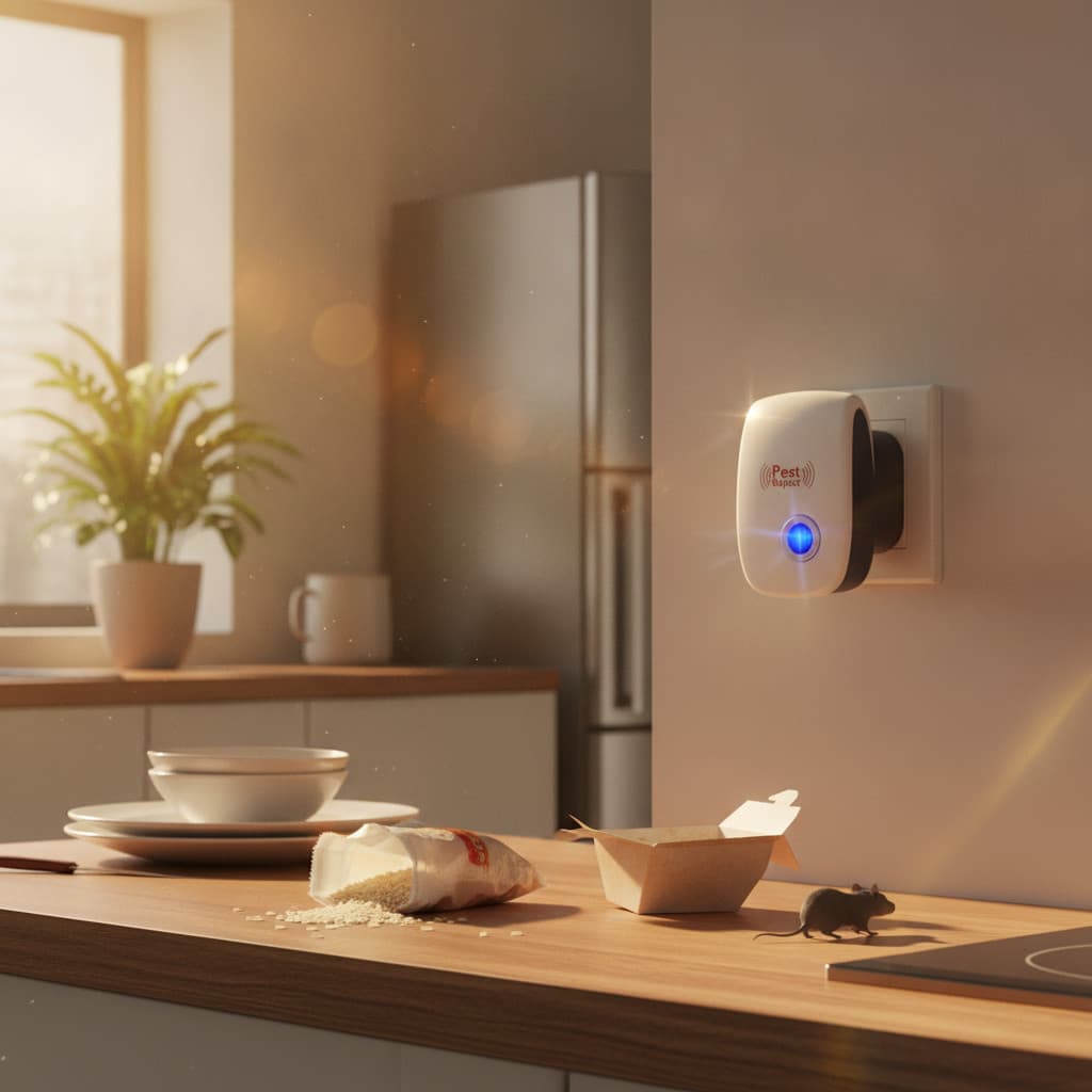 Afastador Ultrassônico Bivolt | Repelente Eletrônico Premium para Ratos, Baratas e Mosquitos