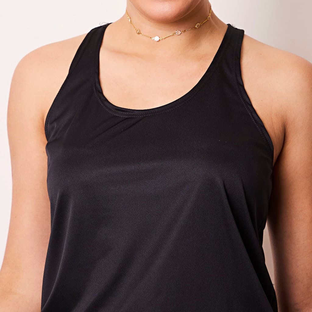 Regata Feminina de Academia Dry Fit Lisa Corrida Treino