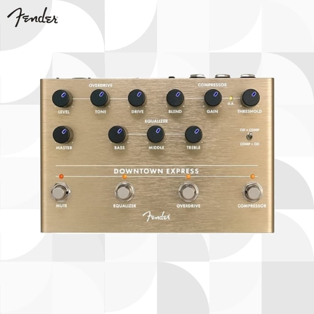 Fender Downtown Express Pedal de efeito para baixo【Enviado direto do Japão】