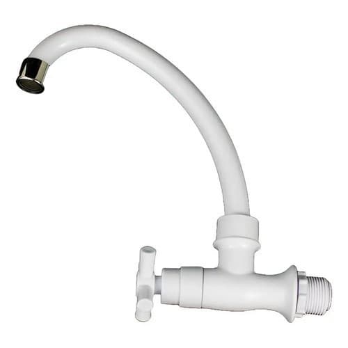 Torneira Bica Móvel Coz Parede Soul 3987 Branco Fosco