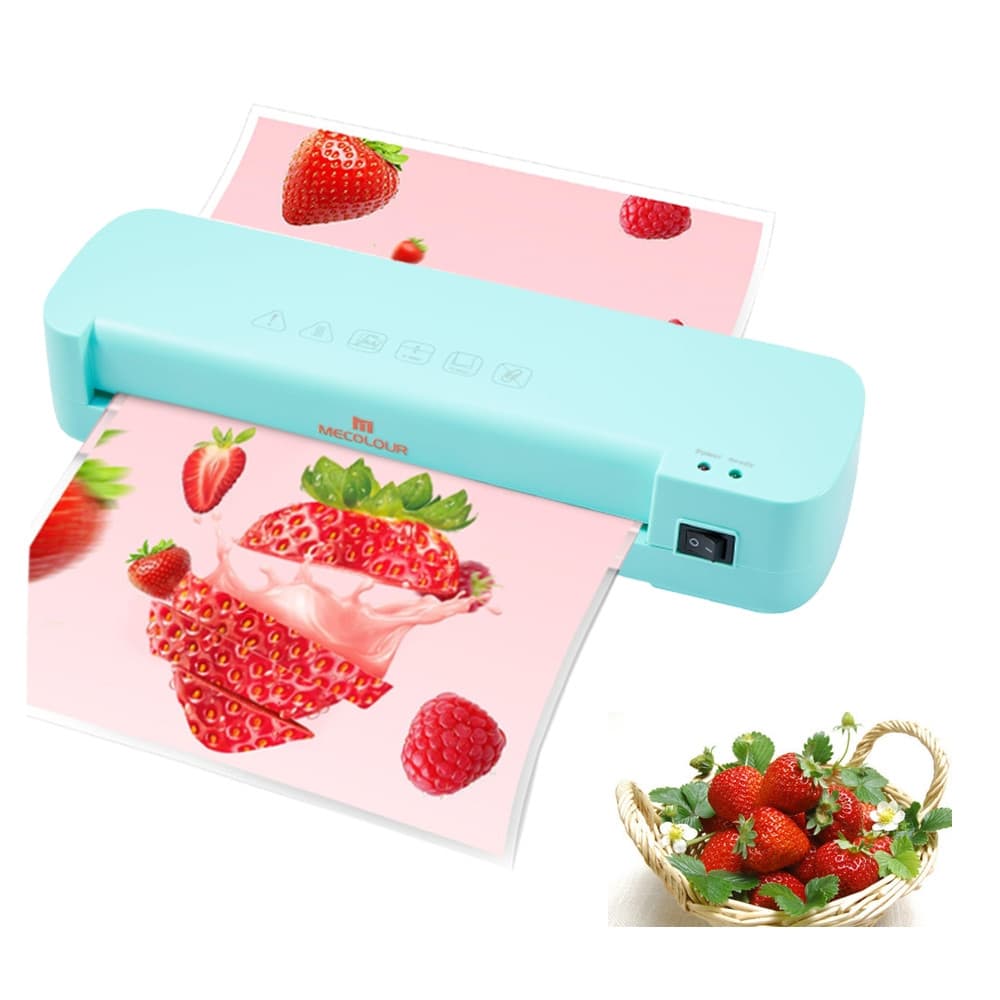 MECOLOUR Plastificadora Nova Laminadora Refiladora A4 Quente Aquecimento Rápido De 3 Minutos