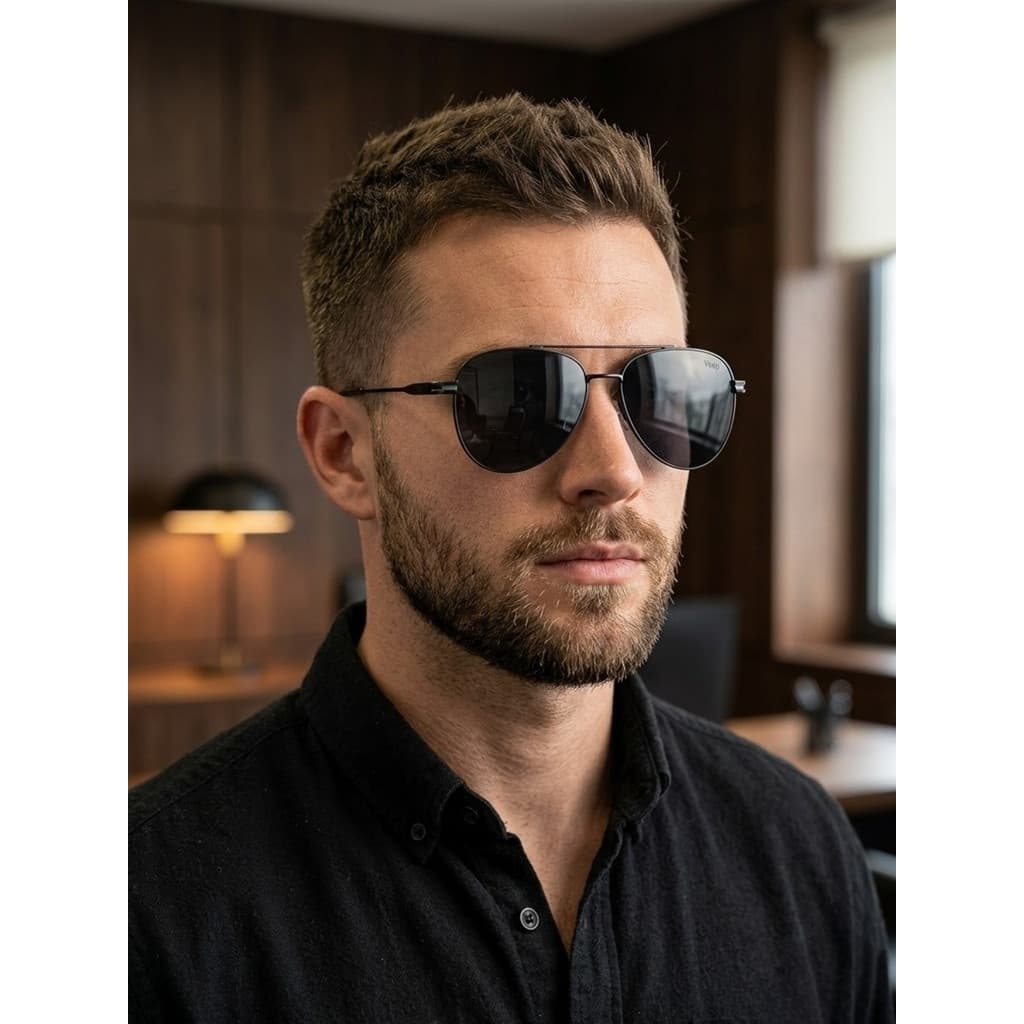 Óculos Solar Masculino Aviador Veep