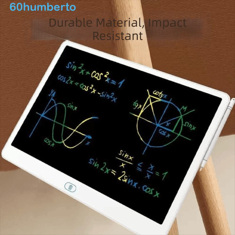 Placa De Escrita LCD HUMBERTO , Tablet De Desenho De 11/13/16 Polegadas Infantil Reutilizável Colorido Doodle