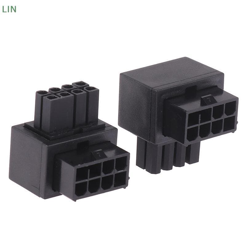 Placa-Mãe CPU 8PIN Conector De Direção Hidráulica 8PIN Adaptador De 90 Graus Interface De Alimentação Cabeça
