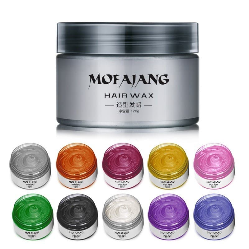 mofajang Cera para Cabelos Grisalhos Grandma, Estilo Exclusivo, Cuidado Capilar, Cera de Coloração Temporária 989878