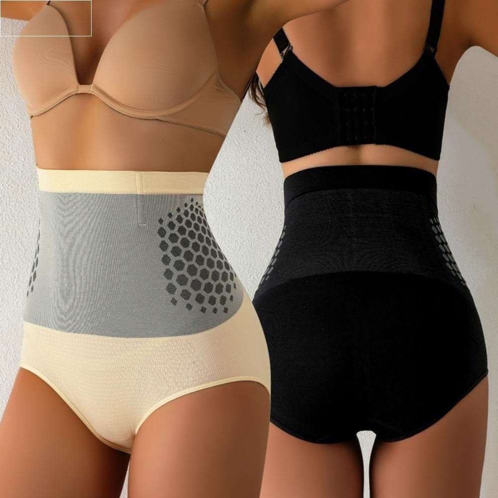 Bodyshape Briefs , Shapewear Lift Nádegas Cintura Alta Calcinha Modeladora Pós-Parto , Modelagem Corporal