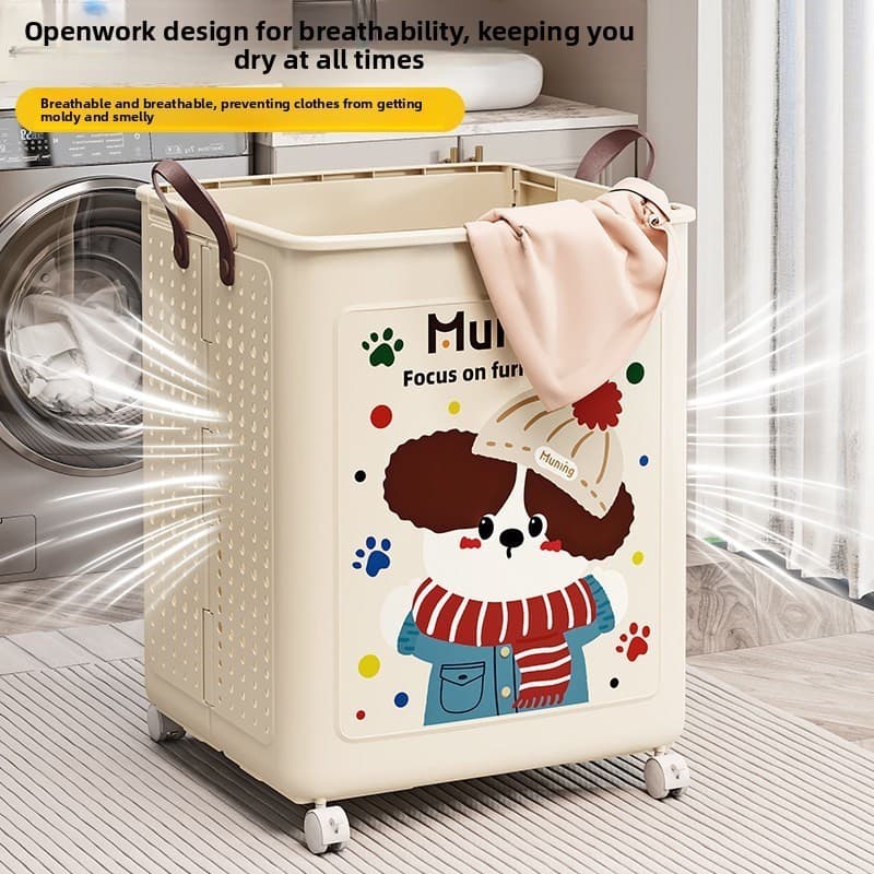 Cesta de roupas sujas de alto valor, cesta dobrável para armazenamento de roupas sujas, vestiário de grande capacidade,