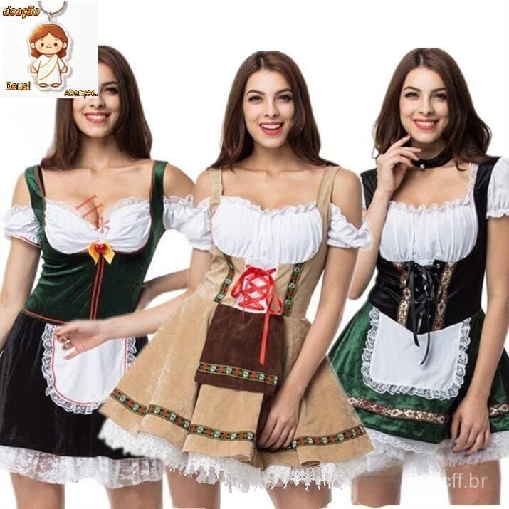 traje de frida para oktoberfest festa alemã