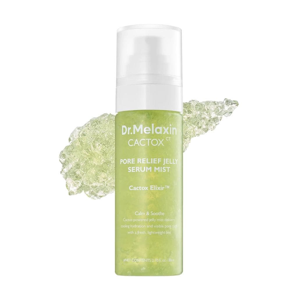 Dr.Melaxin Cactox Pore Relief Jelly Serum Mist, Névoa Facial Refrescante Instantânea para Redução de Poros e Desinchaço,