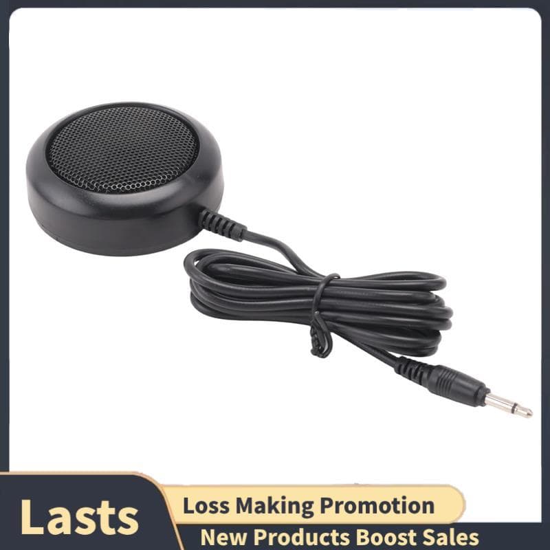 Alto-Falante De Rádio Automotivo Mini Externo De 3.5 Mm Com Cabo De 1.5 M Para/Móvel Carro