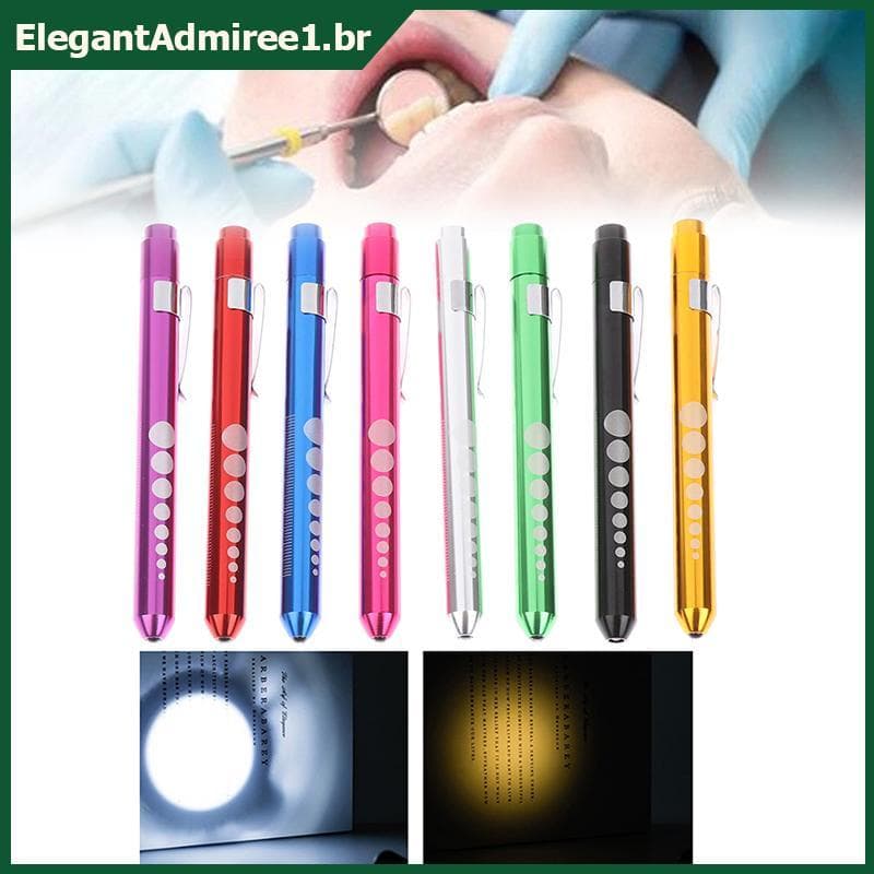 ELEGA LED Lanterna Luz De Trabalho Caneta De Primeiros Socorros Tocha Lâmpada Medidor De Pupila Medição
