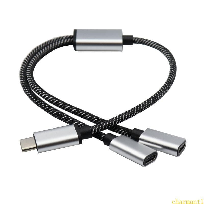 charmant USB C Splitter Tipo Para Fêmea Transferência