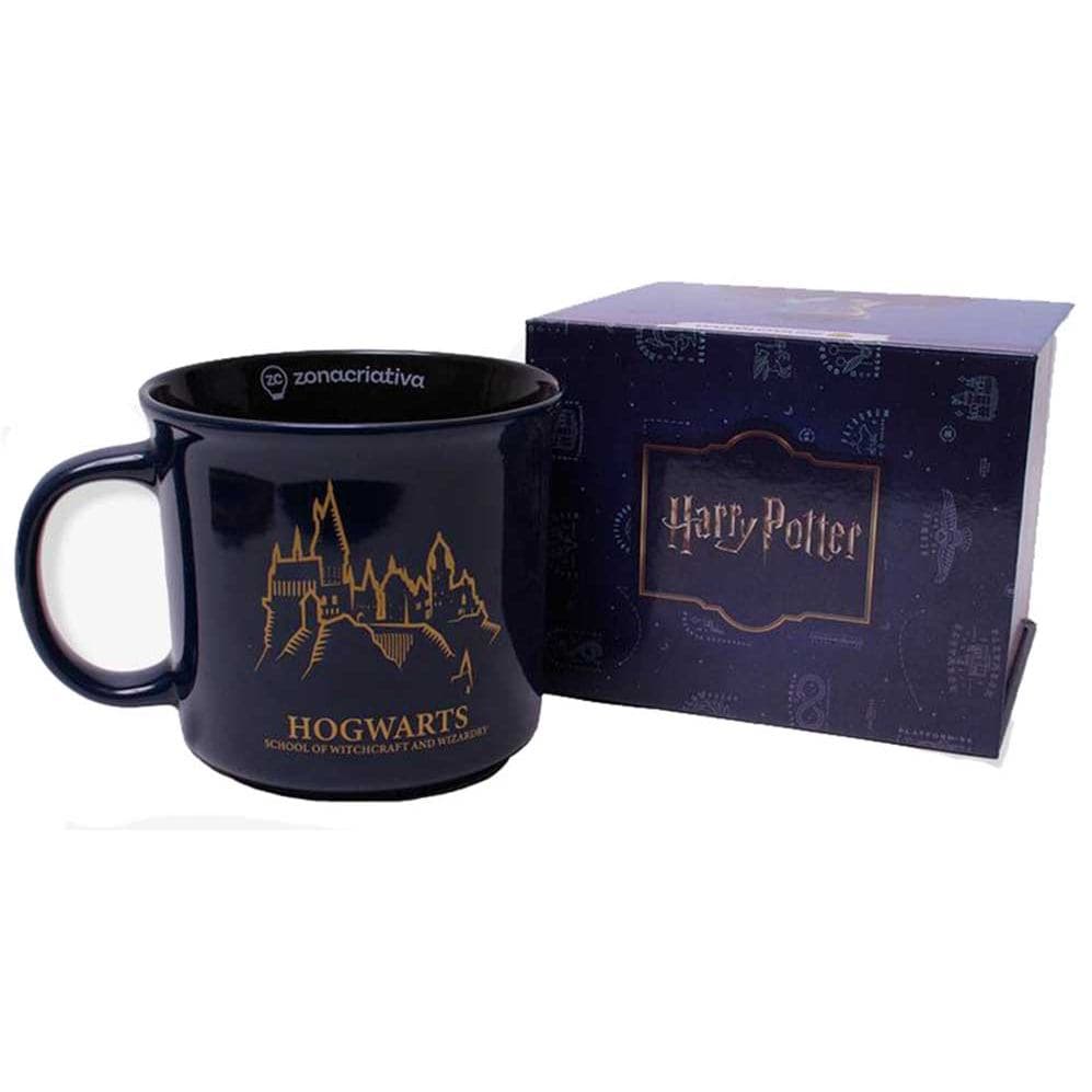 Caneca Tom Harry Potter Hogwarts Casas 350 ML Licenciada