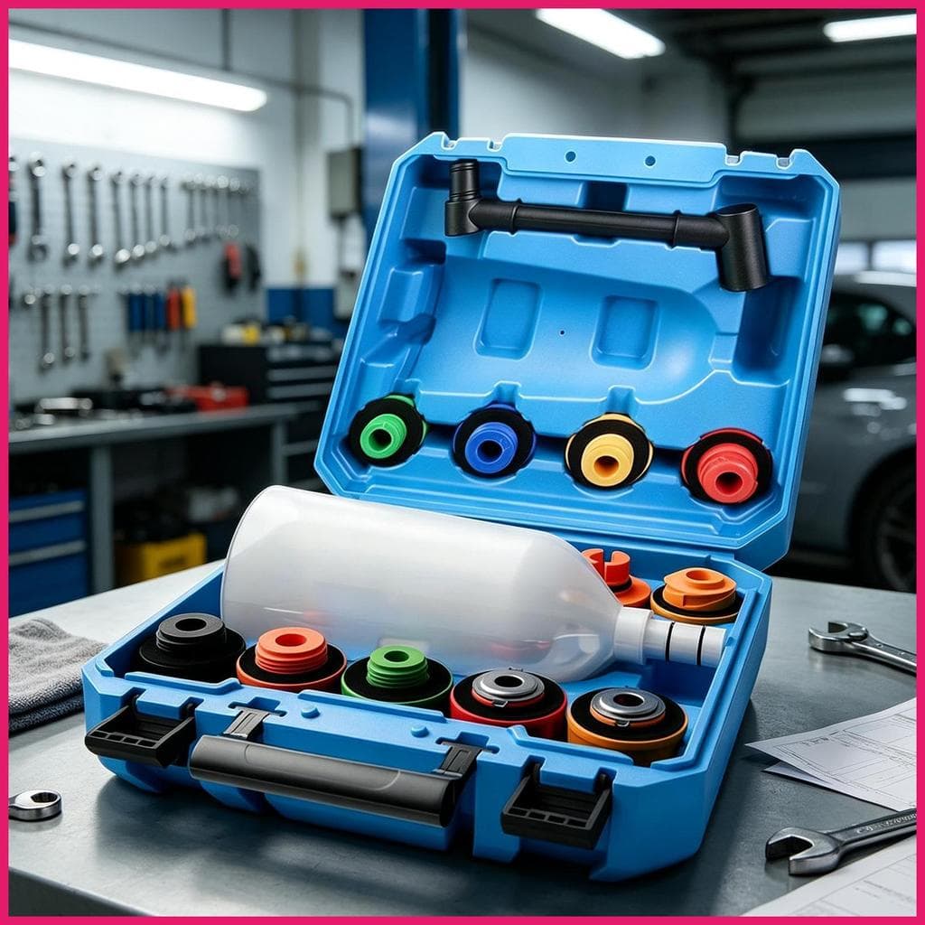 Funil De Óleo Do Carro 16 Peças Burping Filtro De Enchimento Flexível Radiador Burp Kit Para Veículo Automotivo SUV terk