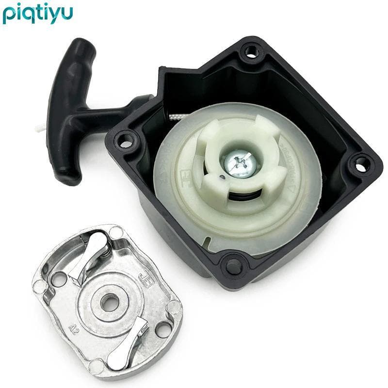 PIQTI Cortador De Escova Motor A Gasolina Recoil Starter Pull Substituição 43cc 52cc Peças Para Aparador De Gramado De J