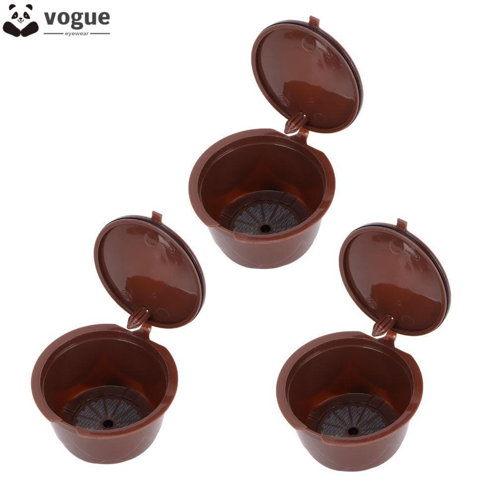 Vagens De Filtro De Café Recarregáveis VOGUEEE , Cápsulas Reutilizáveis Com Design Reutilizável De Material De Qualidade