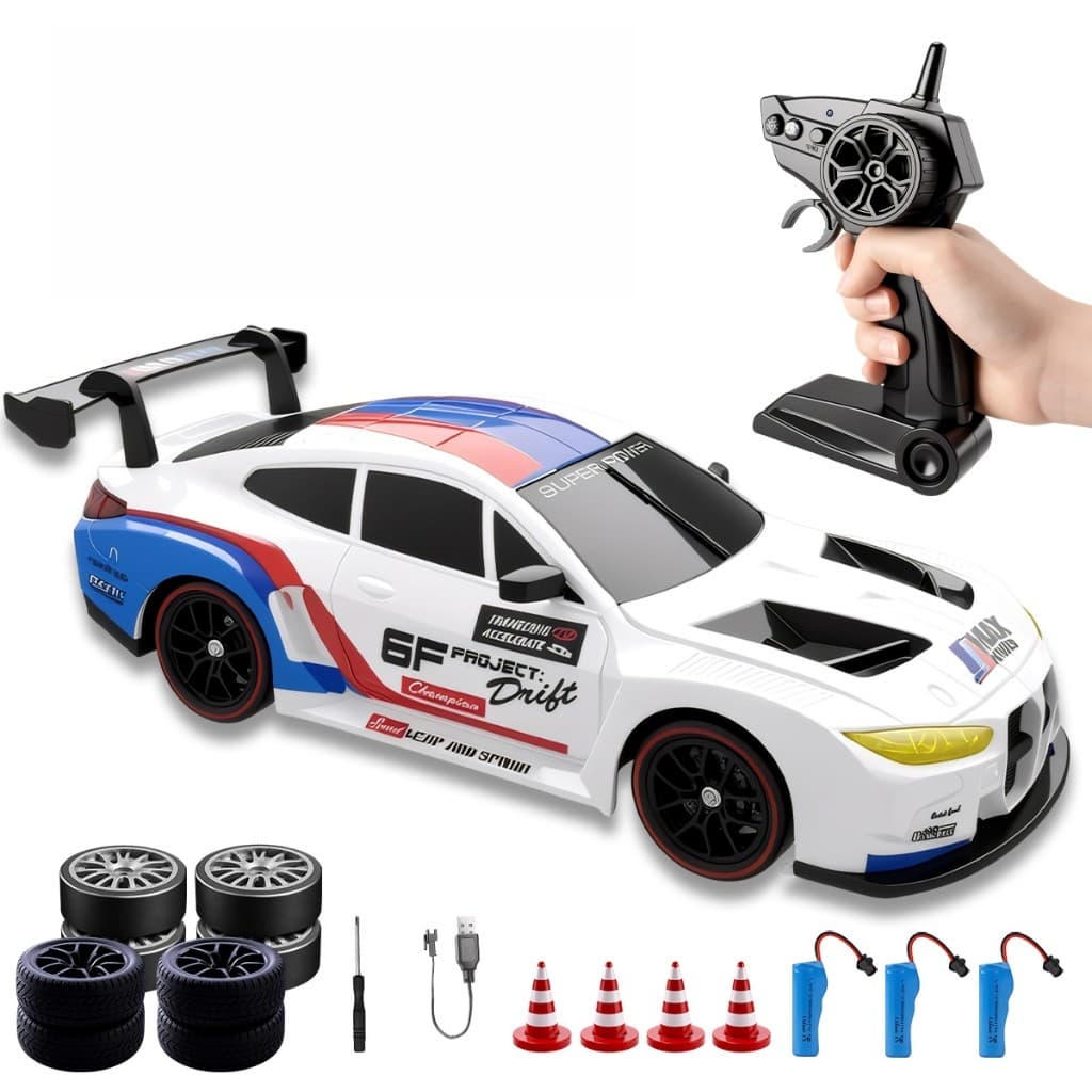 Carrinho De Controle Remoto 1:24 Drift Porsche 911/Carro BMW