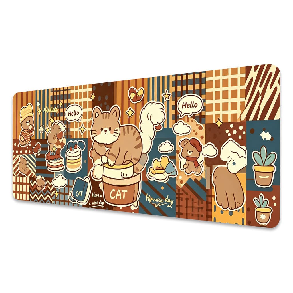 CUTE812 80 * 30cm Mouse Pad Grande MousePad Antiderrapante Longo Tapete De Mesa De 3 mm