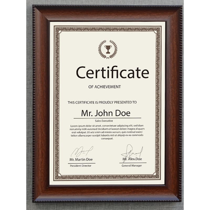 Moldura de certificado simples a4 moldura de foto mesa de balanço honra licença de negócios a3 certificado moldura de fo