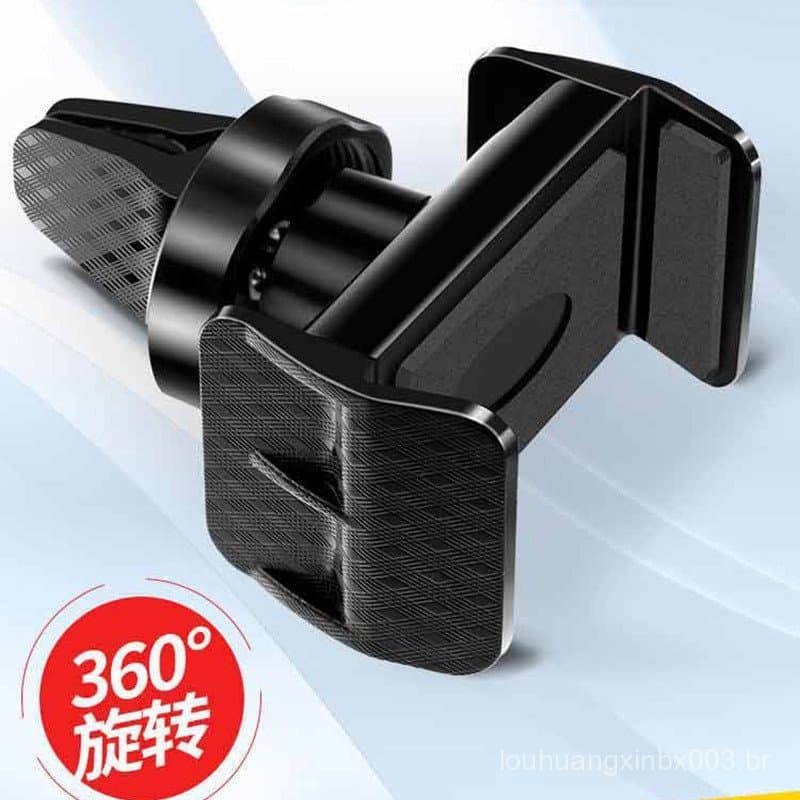 Suporte para celular de carro com rotação de 360 graus, suporte universal para saída de ar, suporte multifuncional para