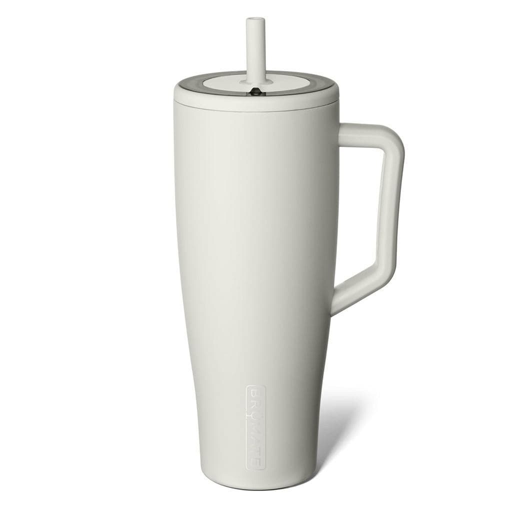 BrüMateEra40ozTumbler com alça e canudo | Garrafa de Água Isolada 100% à Prova de Vazamentos com Tampa e Canudo Flexível