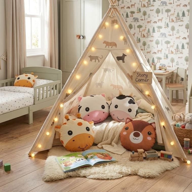 Almofadas Infantil Baby Bichinhos Fofinho