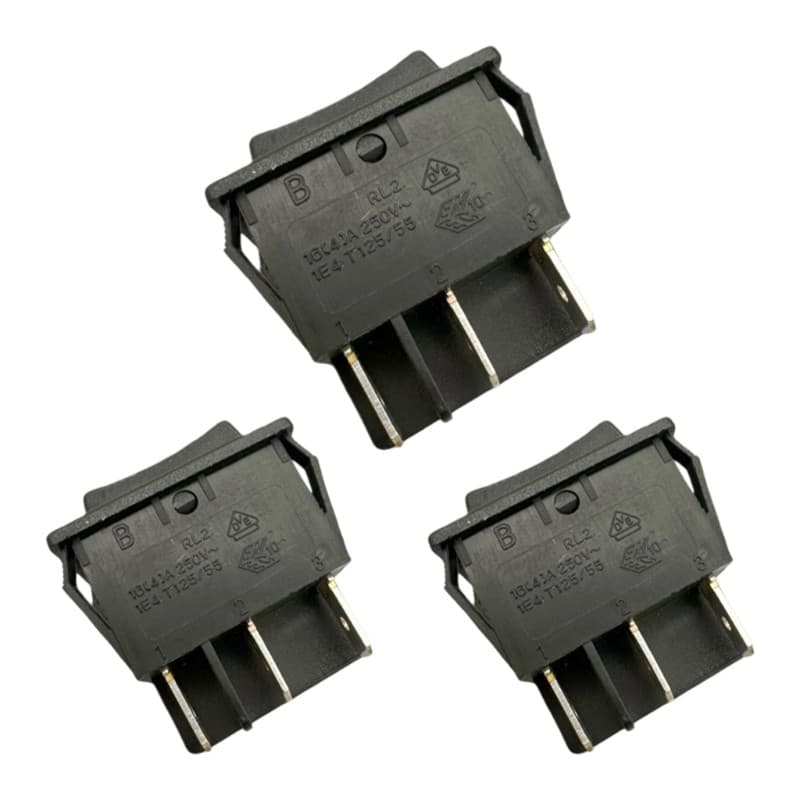 Mojito 3 Posições RL2 Interruptores Oscilantes 16A 250V Para Uso Em Reparo De Painel