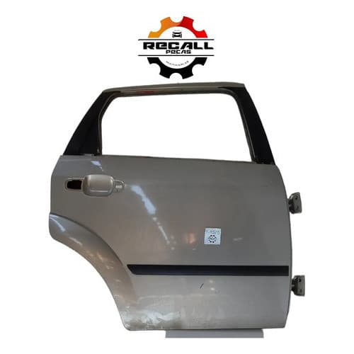Porta Direita Traseira Ford Fiesta Sedan 2002 2013 Beje Tras