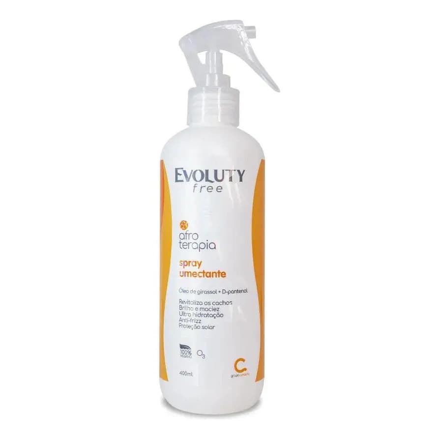 Spray Umectante Afroterapia Evoluty Free Amávia 400ml
