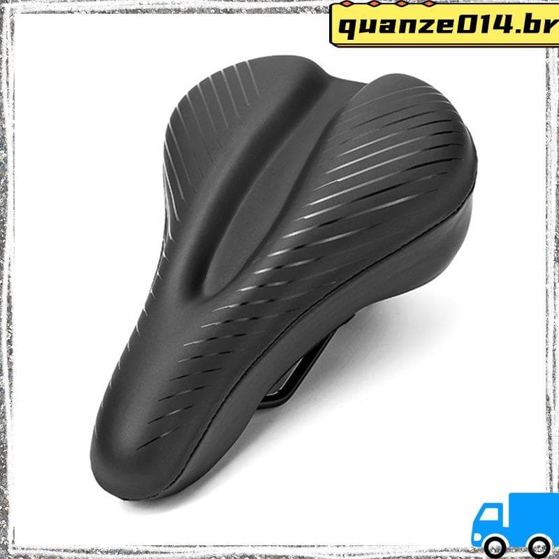 Capa De Selim De Bicicleta PU Respirável Rebote Espuma De Silicone Assento Mountain Bike Almofada Acessórios