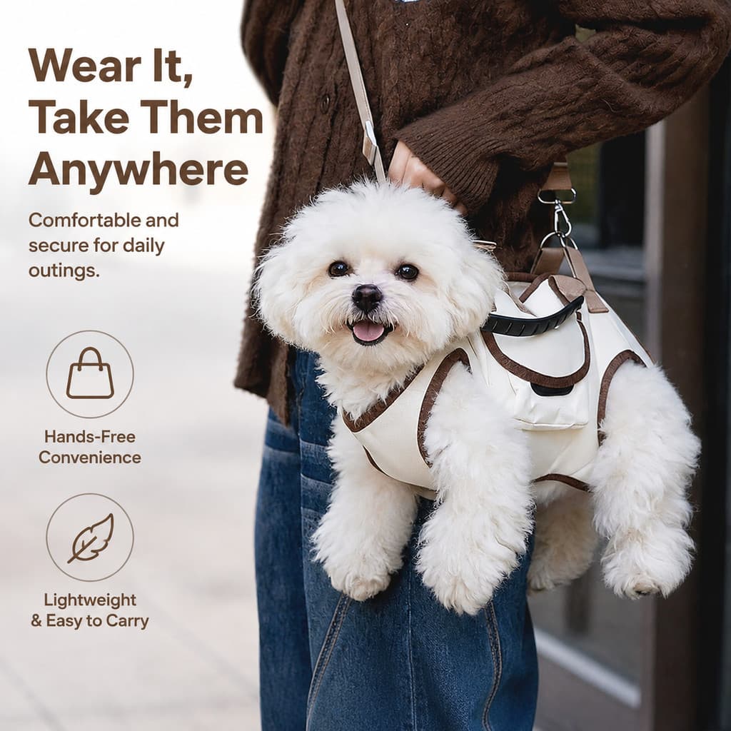 Pet cão pequeno cão maltês portátil Crossbody bolsa de ombro pet saco alça saco