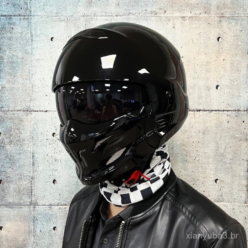 Capacete Scorpion 2023 Novo, Retro para Motocicleta, Capacete de Combinação Multiuso, Capacete Aberto MXGW