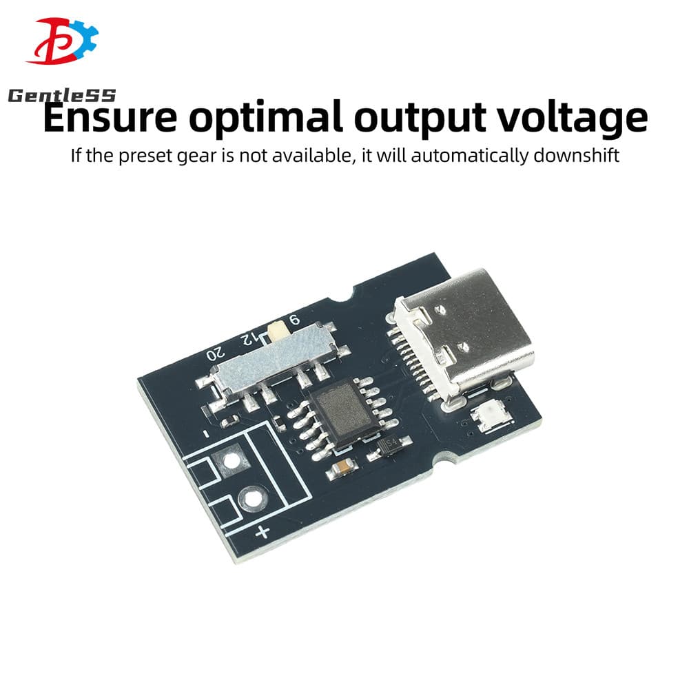Módulo De Extração De Energia De Paródia De Carregamento Rápido De Protocolo PD/QC Suporta Comutação 5V/9V/12V/20V Com L