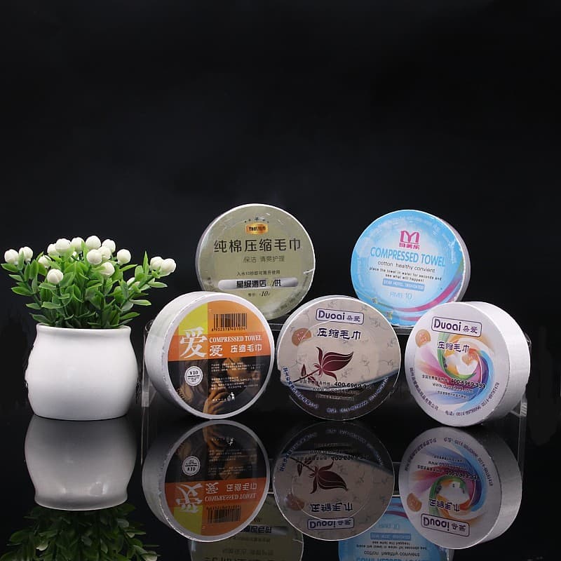 Pequim Yamei Lediduo Ade Lusa Homens Mulheres Negócios Toalha Comprimida Compensação de Hotel Higiene Pessoal de Viagem