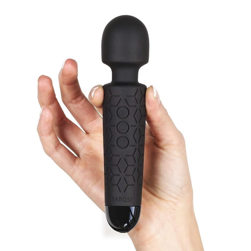 YarosiMicroMassageadorPessoalPortátilSemFio, Mais Potente e Compacto, Perfeito para Viagens, Alivia o Estresse, Para Dor