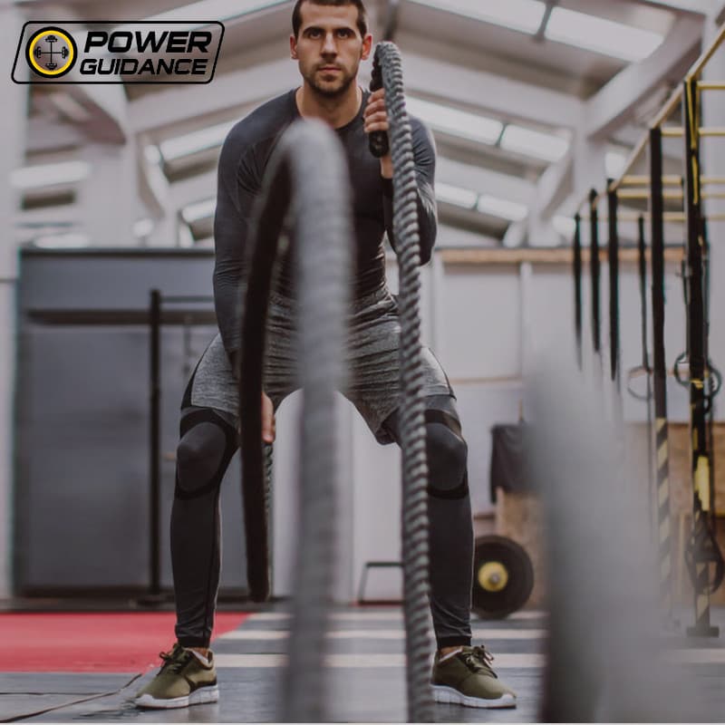 Powerguidance quebrado esportes combate corda Fitness grande corda de combate balanço corda treinamento de alta eficiênc