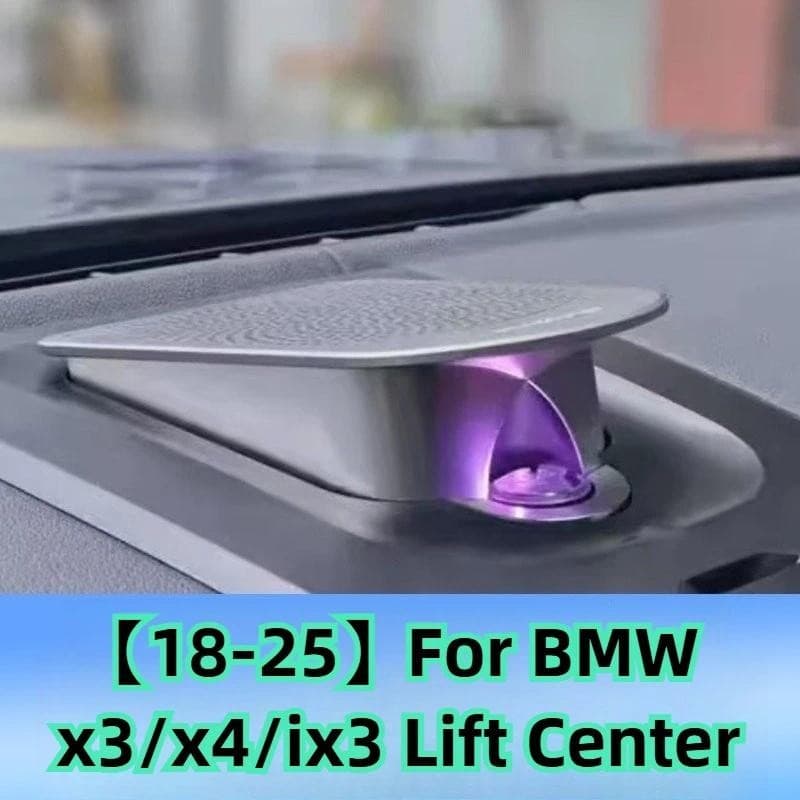 Para BMW X3 X4 iX3 2018-2025 Retrátil Centro Traço Tweeter Alto-Falante Levantamento Elétrico Áudio Atualização Kit Modi