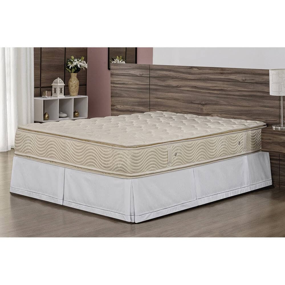 Saia para Cama Box Solteiro Ponto Palito - Lavive