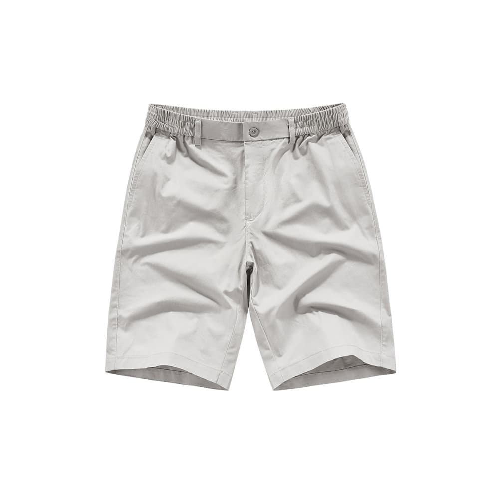 Shorts de verão masculino fino algodão puro lavado Casual solto apertado calças de cinco pontos calças de praia estirame