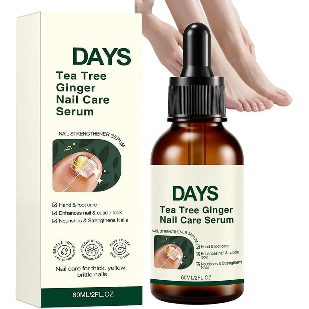 Cuidados com as unhas com gengibre e óleo de tea tree, proteção das unhas com gengibre e óleo de tea tree, cuidados com