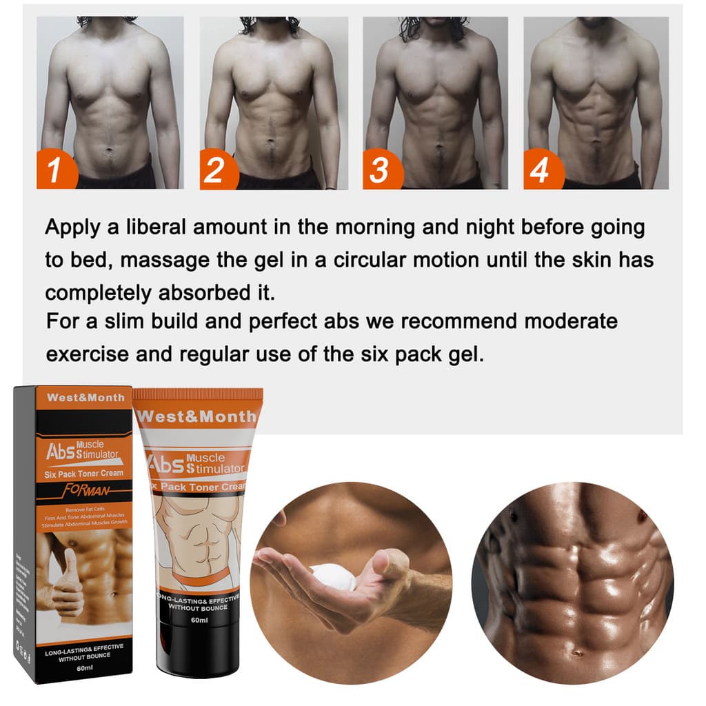 Creme Esculpante De Barriga Masculino 60ml