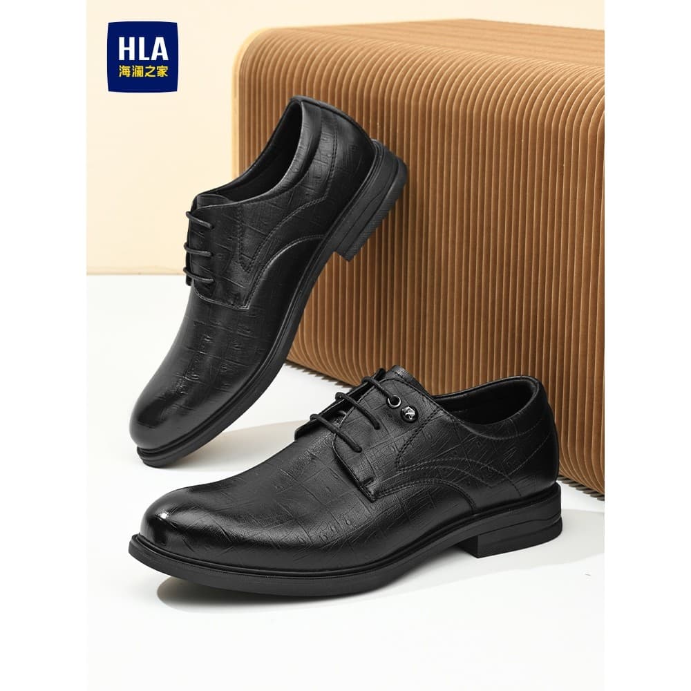 HLA/Hailan casa sapatos masculinos verão novo estilo noivo sapatos de casamento masculino moda respirável Formal Wear br