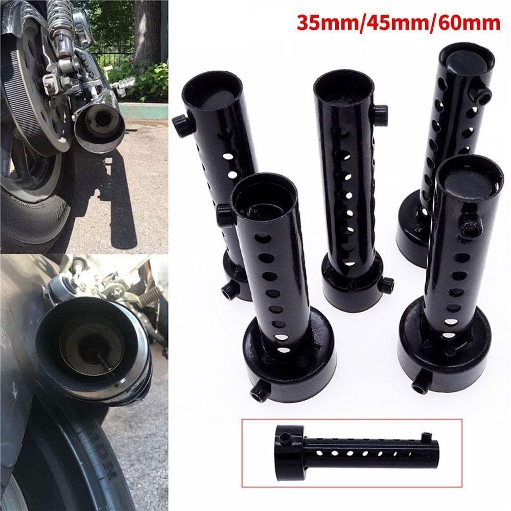 Silenciador De Escapamento De Motocicleta , Defletor De Moto De Ajuste Universal Ajustável , Tubo De Silêncio De Escape